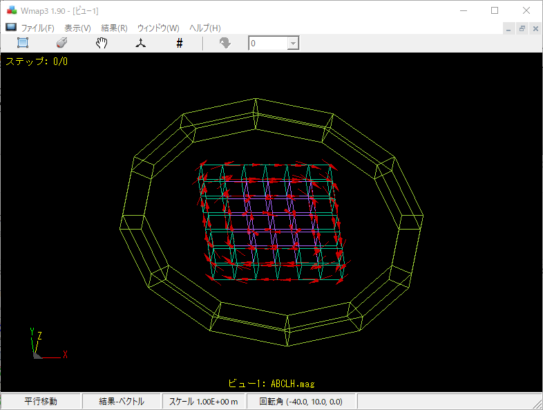 Eddy current hole model